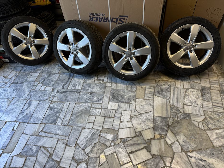 Джанти Audi с зимни гуми Continental WinterContact TS870P 225/50/18