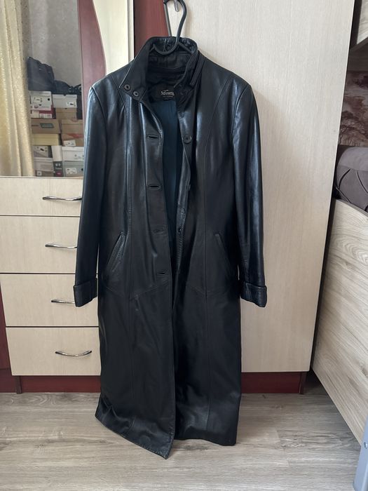 Продам кожаный плащ СРОЧНО
