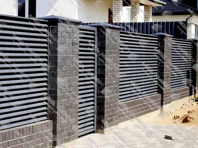 Забор жалюзи от производителя