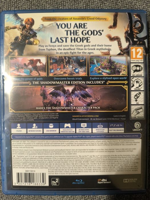 Immortals Fenyx Rising Shadowmaster Edition - PS4 / PS5