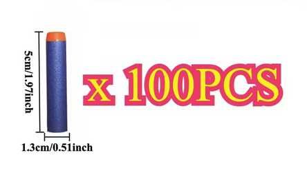 Бластер динозавър с електрически барабан + 100 патрона (пяна) НОВ