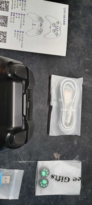 Controler Wireless ShanWan (Multi-Platformă, Hall Effect, Negru)