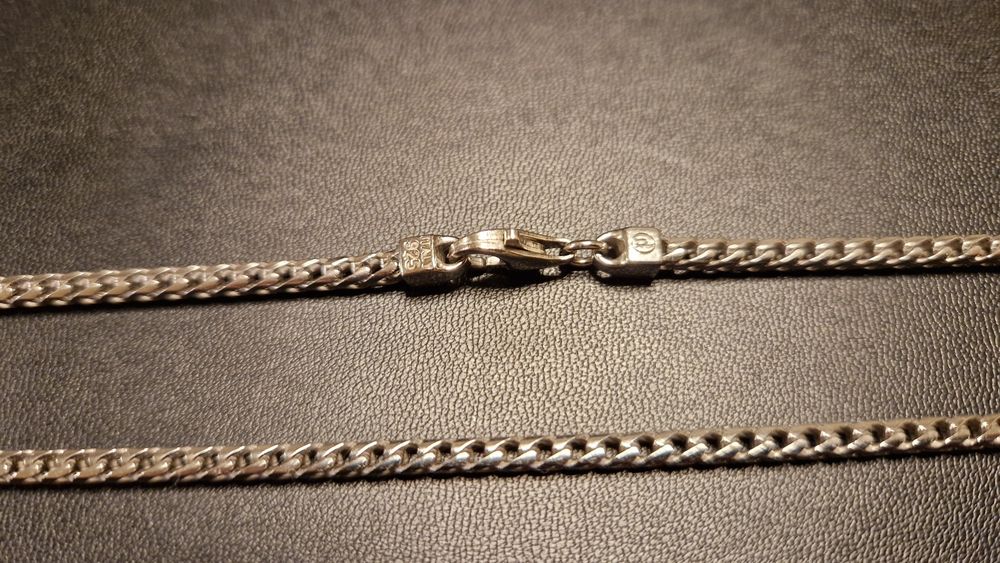 Чисто нов сребърен синджир 56см от Proclamation Jewelry