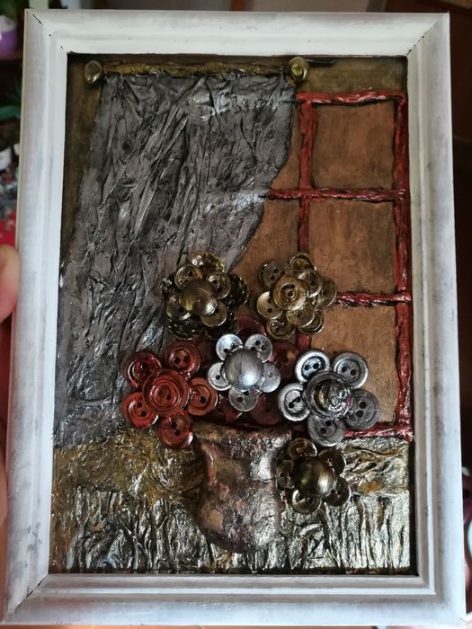 Панно  картина  поделка