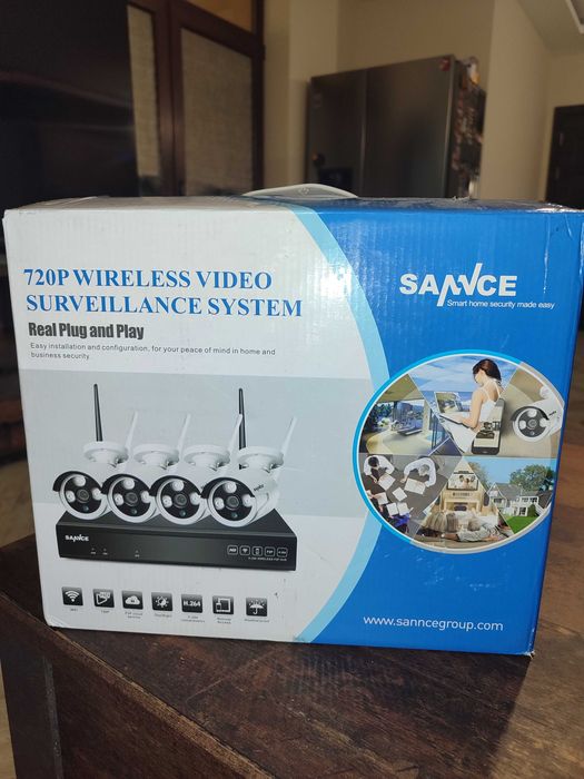 Комплект видеонаблюдение SANNCE – 4 камери + NVR
