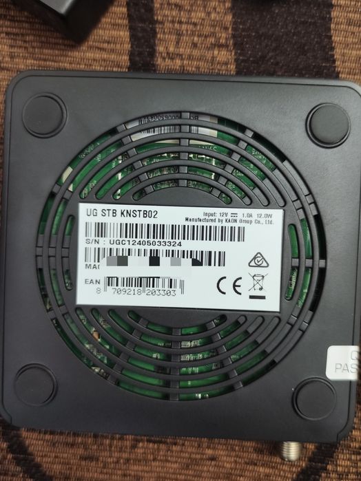 Tv box EON STB knstb02 4K Android TV_ОТКЛЮЧЕН