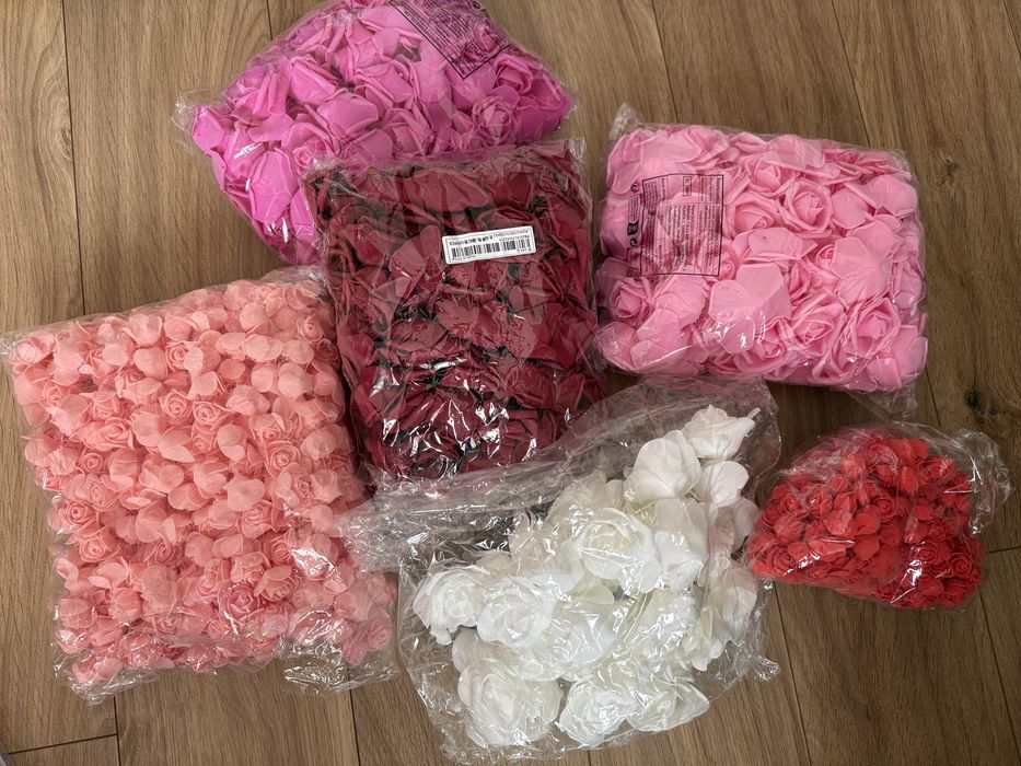 Продавам изкуствени рози от фоам