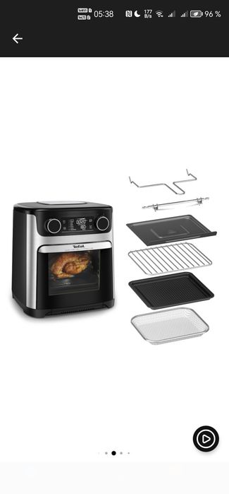 Friteuza cu aer cald Tefal Easy Fry Multifunction. Sigilat.