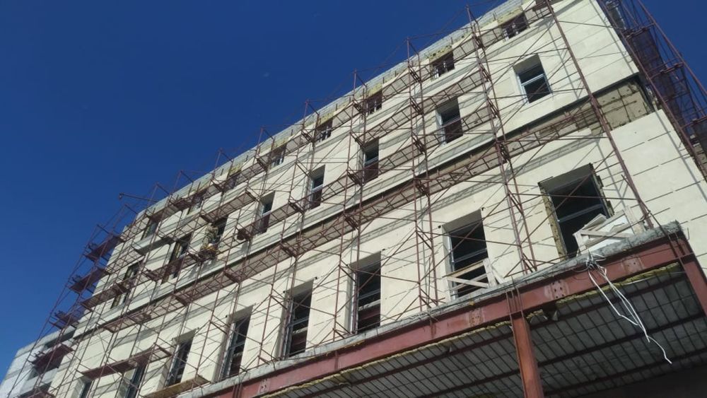 Строительные леса в аренду.