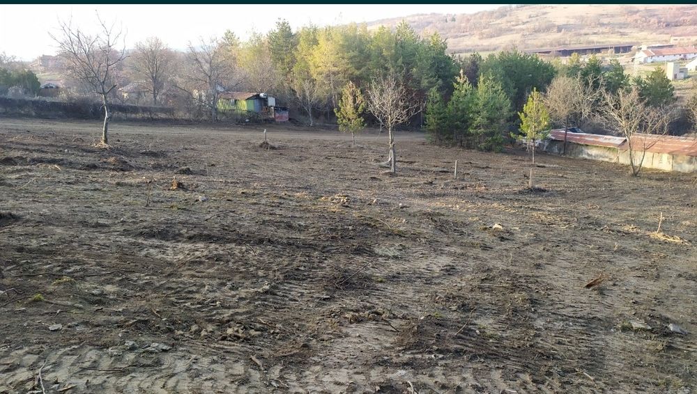 Услуги с трактор , багер и самосвал.