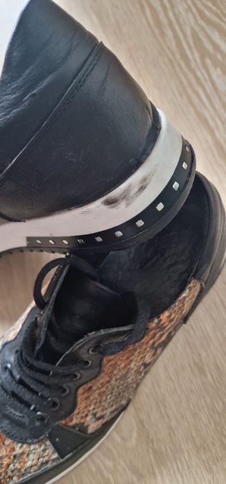 Дамски кожени боти и обувки 39 размер