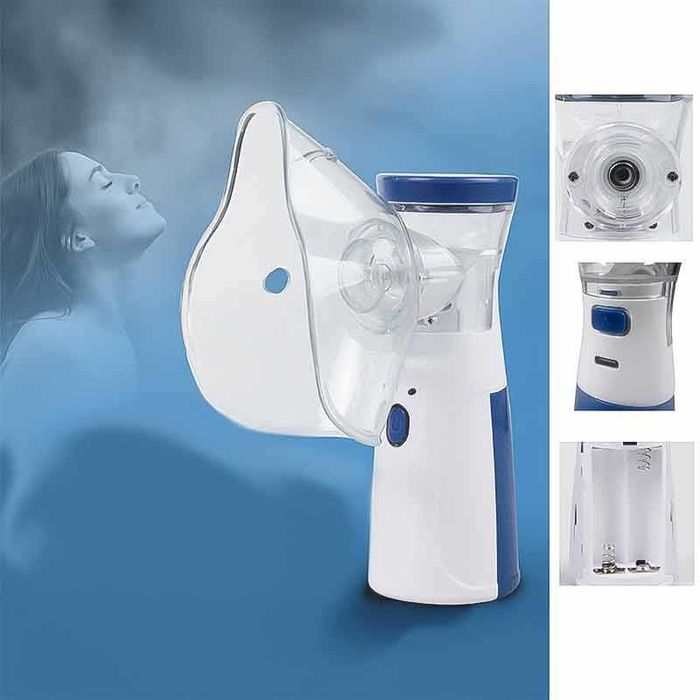 Инхалатор, преносим, пулверизатор за деца и възрастни, с аксесоари