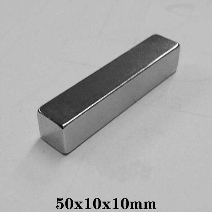 50x10x10mm неодимов МАГНИТ N52, magnit, neodimov, магнити, magnet