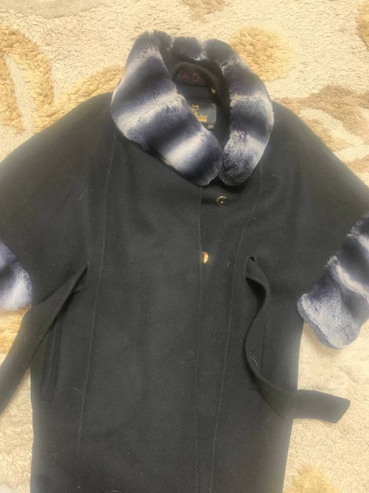 Пальто (Черное, Кейп)