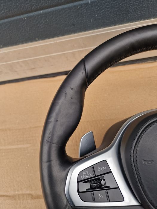 Volan cu airbag m pachet cu padele si incalzire bmw x3 x4 g01 g02 g08