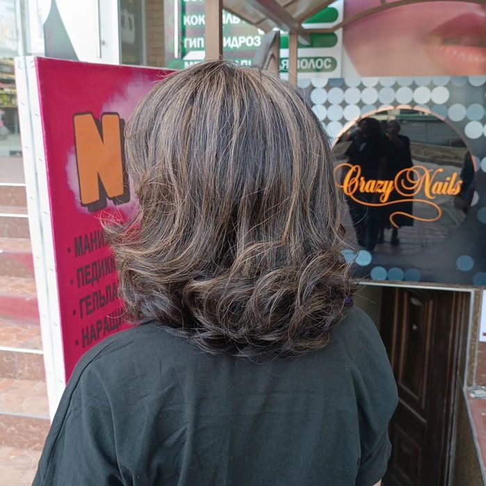 Колорист стрижки. Присоски. Майкаб.