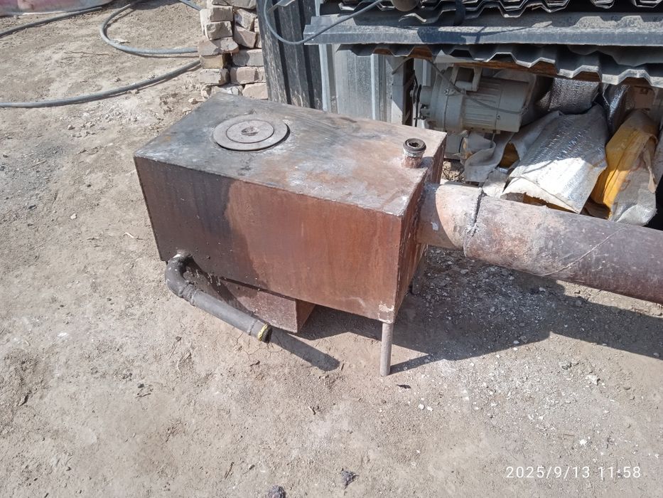 Продам печь с водяным отоплением