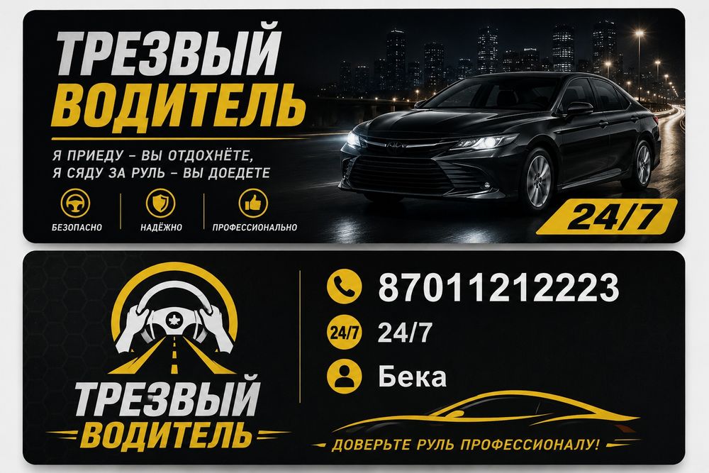 Трезвый водитель 24/7