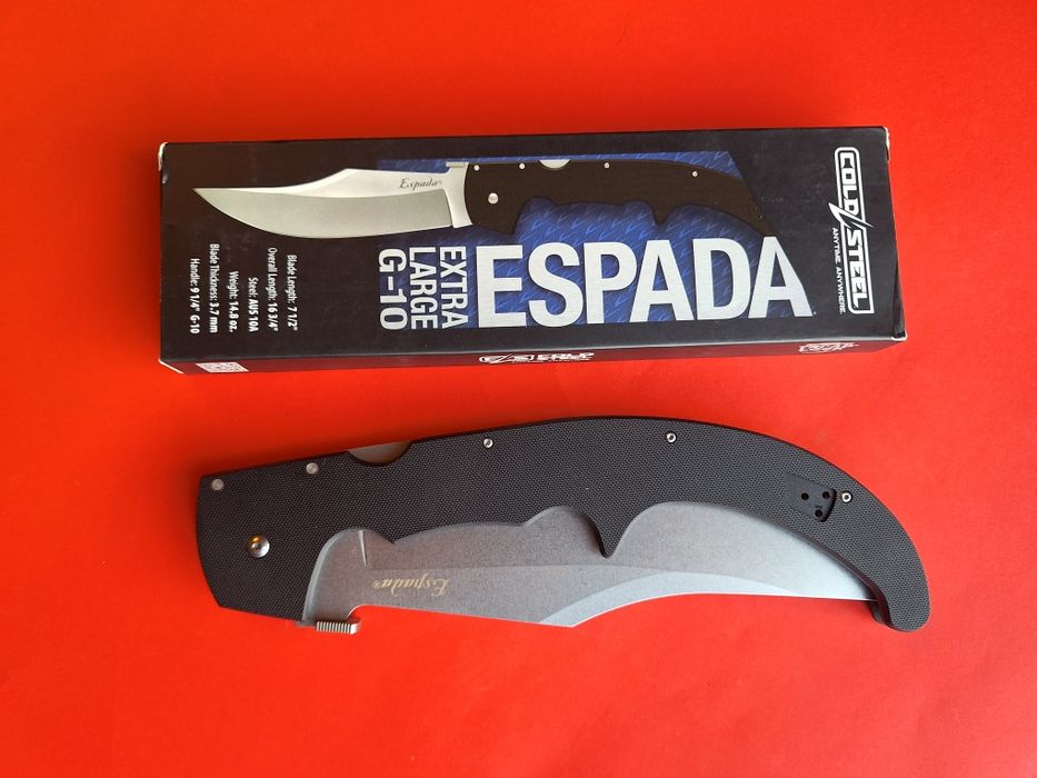 Сгъваем нож Cold Steel-Espada XL Extra large  G-10