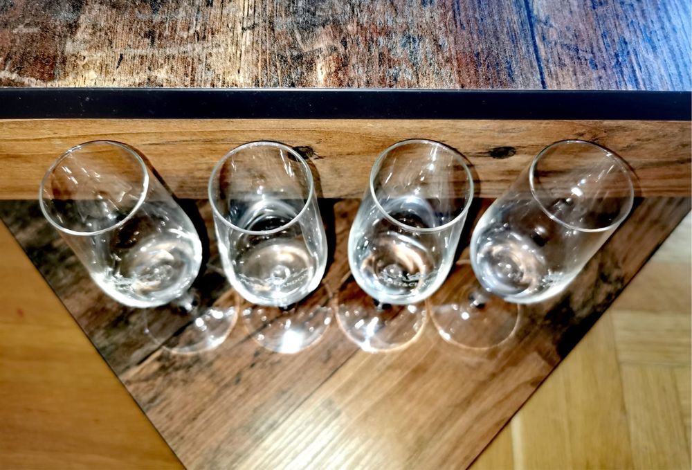 Кристални чаши шампанско брандирани тъй наречени флютс 4 бр. Flutes