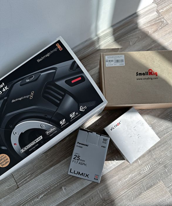 Blackmagic Pocket Cinema Camera 4K – Kit
