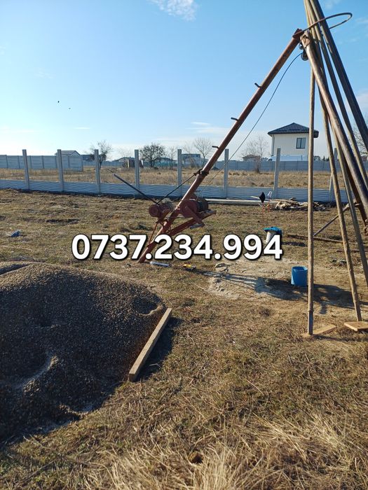 Foraje apa Topoloveni