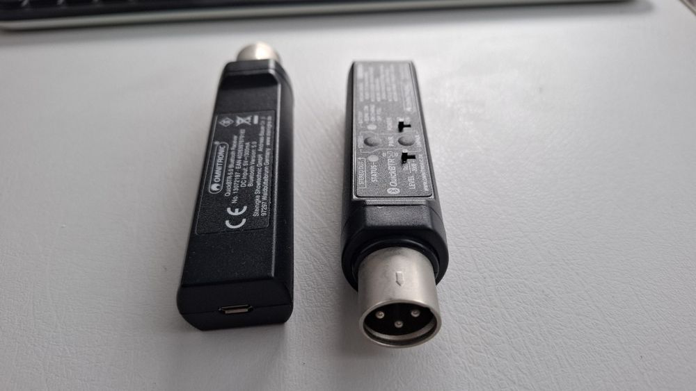 Omnitronic QuickBTR-5.0 XLR Aptx Bluetooth 5.0 Receiver