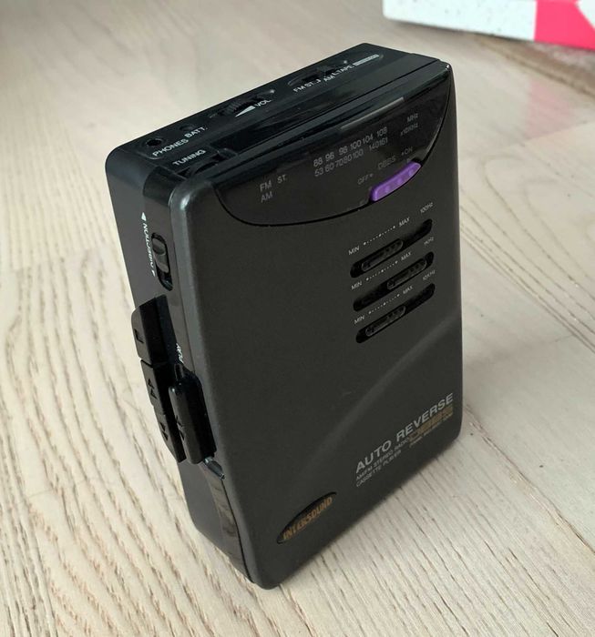 Walkman Intersound WR-44AE, Auto Reverse, Radio AM/FM, cu cutie