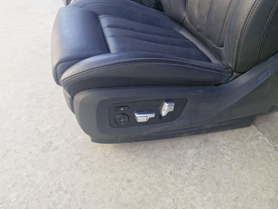 Scaune interior piele neagră bmw x5 g05