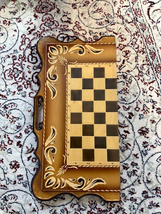 Шахматы ручная работа.