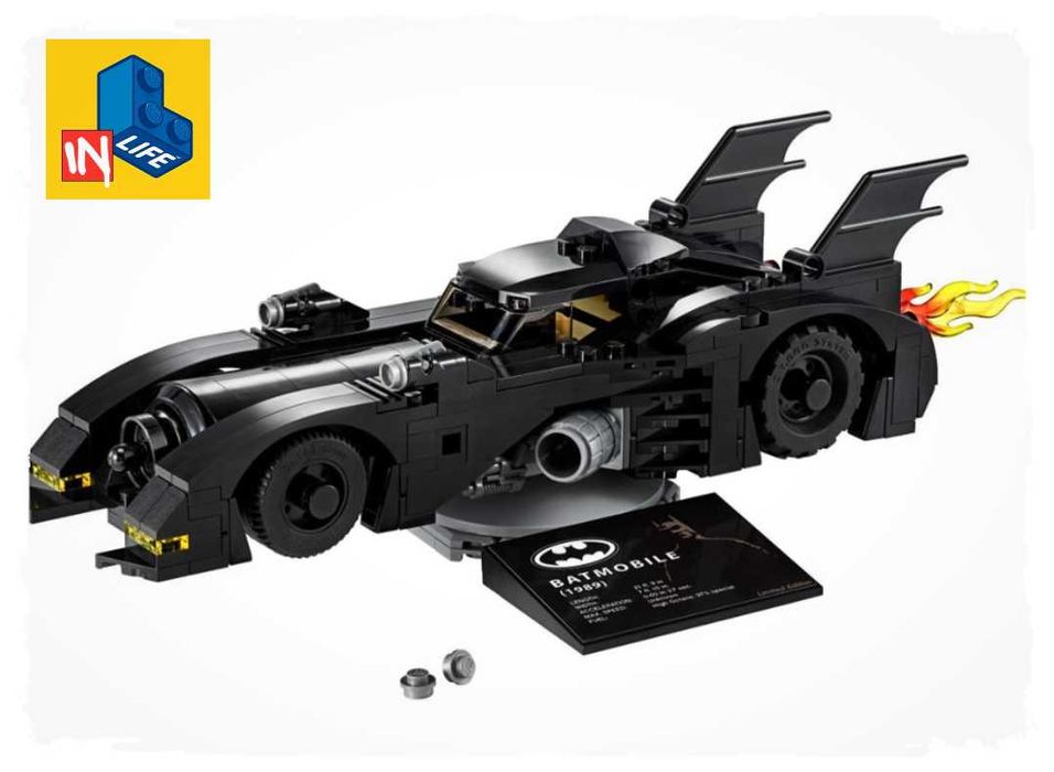 NOU TIP brand L Masina DC Batman 1989 Batmobil editie 40433