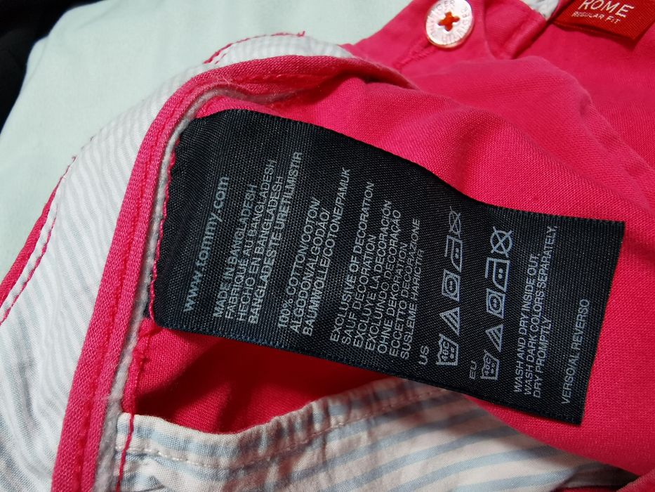 Pantaloni originali Tommy Hilfiger Rome