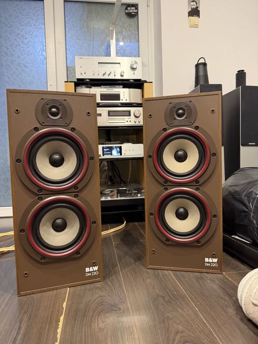 Boxe Bowers&Wilkins DM-220/Difz De 20Cm/8”/Made In England/30Kg/Perechea