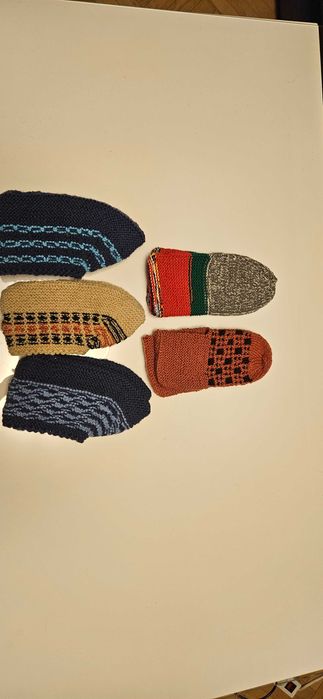 Вълнени терлици плетени