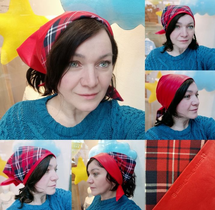 Косынка Бандана двусторонняя