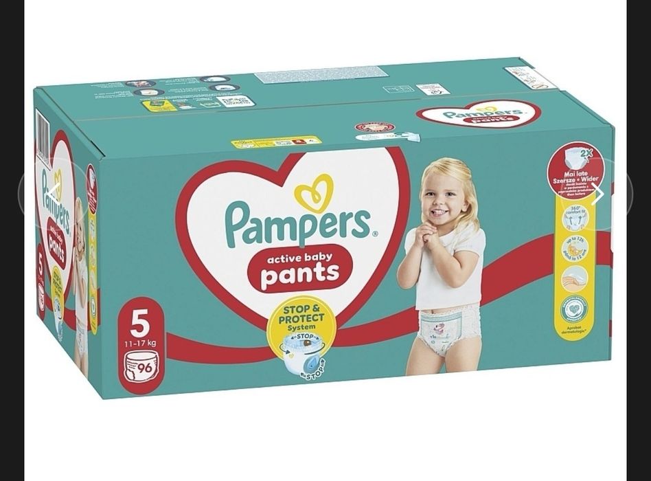 Pampers active baby pants 5 96 бр