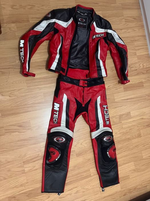 Costum moto piele Mtech