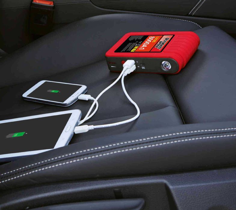 JUMP STARTER, robot de pornire auto 8000mA, NOU, SIGILAT, Germania