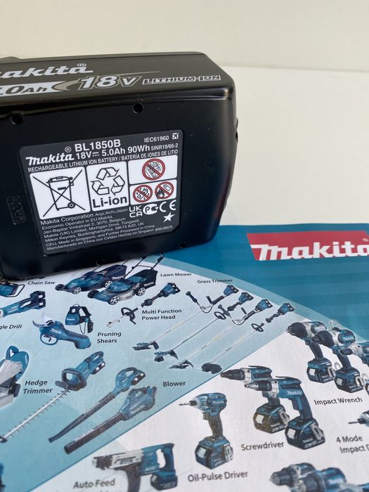 Акумулаторна батерия Makita BL1850 5Ah Li-Ion