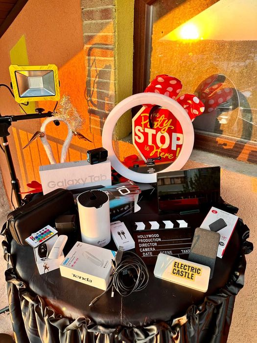 VideoBooth 360 Infinity Mirror Cabina foto Oglinda Magica