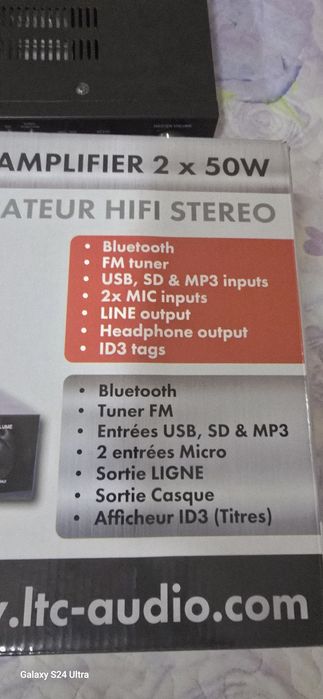 Amplificator HiFi Stereo