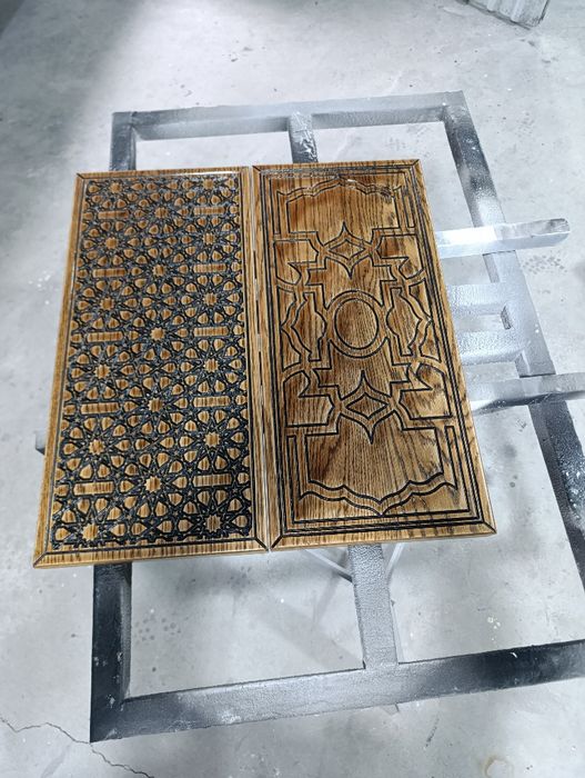 Нарды на заказ из шпона