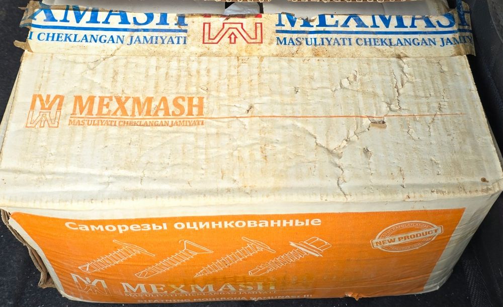 25000сум/кг. саморезы саморежующие 48х70мм