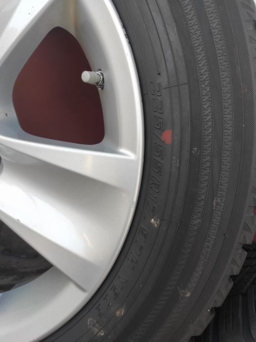 Jante aliaj r 17 BMW anvelope yokohama noi 225/55/17 dot 2022