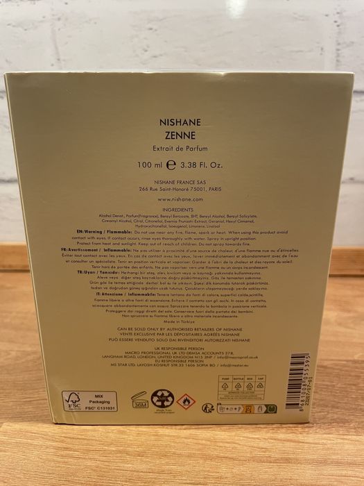 Nishane ZENNE 100ml parfum