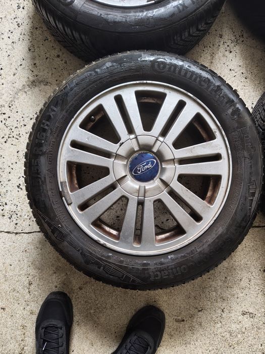 Оригинални джанти 16" за Ford C-Max, Focus,всесез. гуми Continental