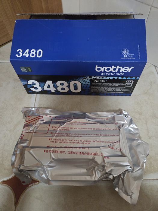 Чисто нова Тонер касета Brother TN-3480 Black 8000 страници