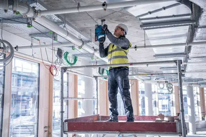 ПРОМОЦИЯ!Акумулаторен перфоратор Bosch GBH 18V-22 Solo 18V , 1.9 J , без батерии и зарядно