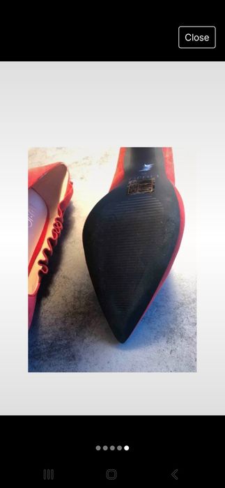 Pantofi cu toc din catifea Liu Jo