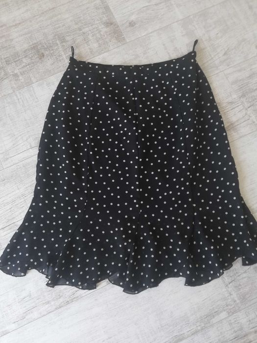 Fusta cu buline eleganta clasica office vara S